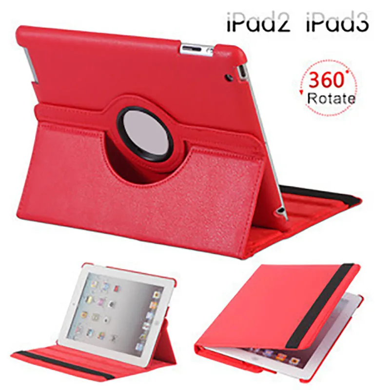 

RYKKZ for Ipad pro 11 Case Revolving Leather Protect Cover Anti-Dust Drop Resistance Waterproof Flip Cover for Ipad air 2