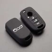 Chiave del Silicone FOB Caso Della Copertura Proteggere La pelle del manicotto set per FIAT TIPO Borsette Toro 500X nuovo grazie A Distanza di Vibrazione keyless accessori