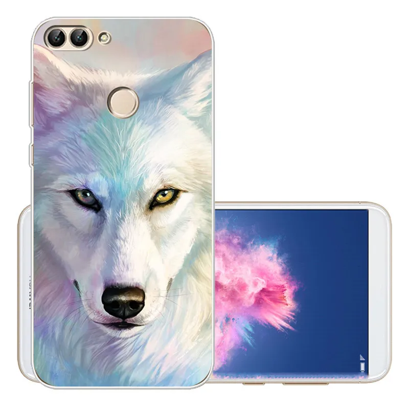 Arvin Soft Protective Case FOR Huawei P Smart Painting Silicone Back Cases FOR  Enjoy 7s FOR P9 lite Y3 Y5 Y6 2017 P8 lite 2017  (1)