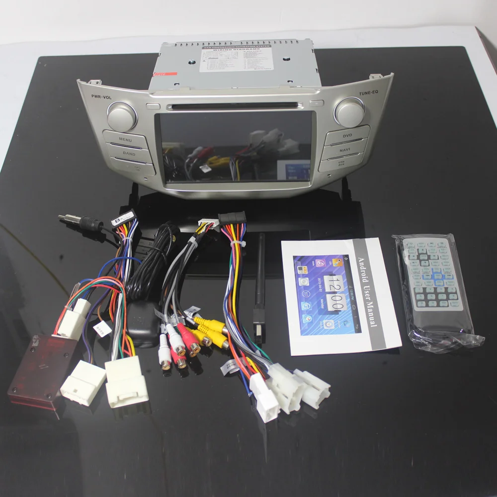 2 Din чистый андроид 6 0 dvd для lexus rx300 rx330 rx350 400 h 1024*600 емкостный Экран quad Core 3G Wi Fi радио