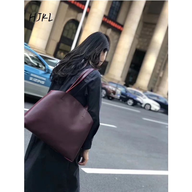 

High Quality Genuine Leather Fashion Women Bag Ladies Shoulder Diagonal Large Capacity Handbag Crossbody Tote