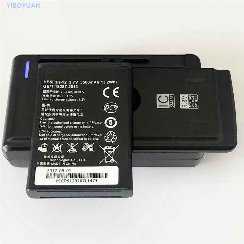 3,7 в 3560 мАч HB5F3H-12 для huawei E5372T/E5372Ts-32/E5775/E-mobile Pocket LTE-wifi GL05P/GL06P батарея+ SS-C1 зарядное устройство