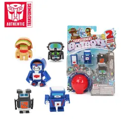 Эксклюзивные Трансформеры Botbots Toys Series 1 Techie Team Sugar Shocks Toilet Troop 5 Pack Mystery 2-in-1 коллекционная фигурка игрушка