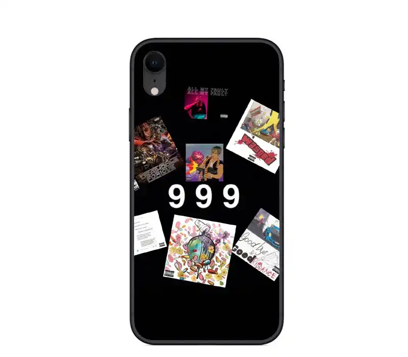 Juice WRLD Hip Hop 999 phone Case For iPhone X XS MAX XR Case TPU Silicone Back Cover For iPhone 8 SE 5 5s 6 6s plus 7 8 Plus