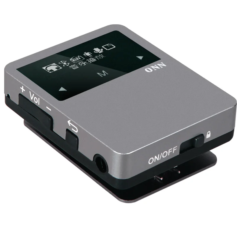 New Mini Clip Bluetooth Sport MP3 Player Metal OLED Touch Screen 8GB with FM Pedometer APE Flac Lossless Music Player bluetooth-music-player : image New Mini Clip Bluetooth Sport MP3 Player Metal OLED Touch Screen 8GB with FM Pedometer APE Flac Lossless Music Player bluetooth-music-player