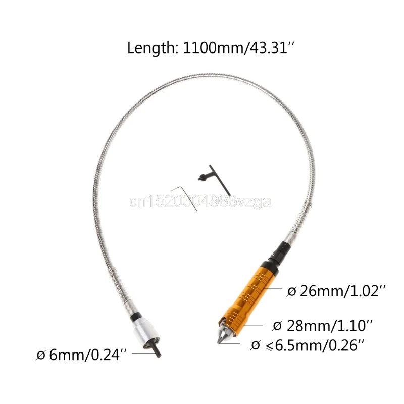 6 мм инструмент поворотный шлифовальный гибкий вал Подходит для электрические сверла роторный инструмент July1 Прямая поставка