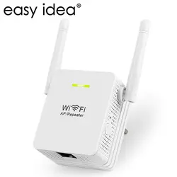 Easyidea Wi-Fi ретранслятор 300 м Wi-Fi Range Extender двойной антенны Усилитель сигнала Wi-Fi 802.11b/G/N Беспроводной booster repetidor WiFi