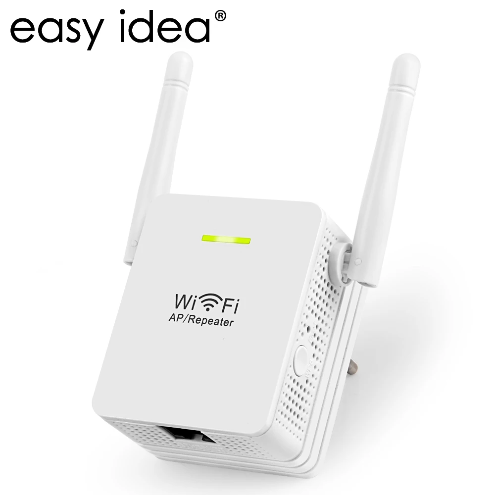 Easyidea Wi Fi ретранслятор 300 м Range Extender двойной антенны Усилитель сигнала 802.11b/G/N