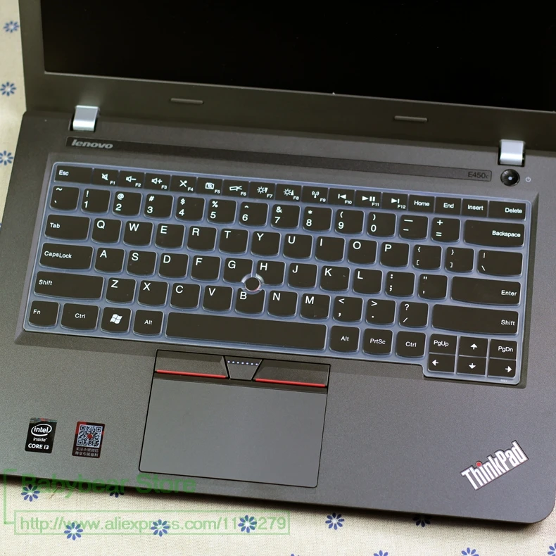 

For Lenovo ThinkPad E430 E431 E435 E440 X230 T430 E430C E330 E335 S3 Silicone Notebook Protective Keyboard Cover skin Protector