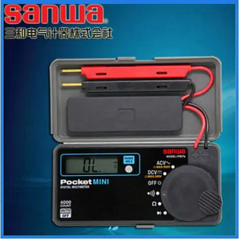 

NEW Sanwa PM7A Pocket Mini Size Portable DMM 4000 Count DC AC