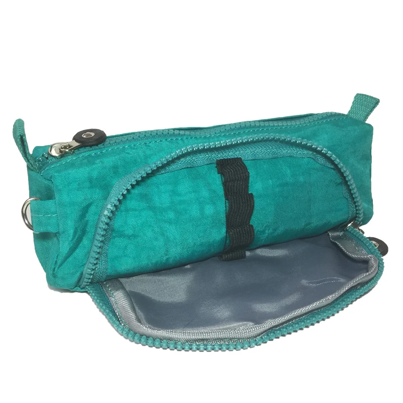De las mujeres de la moda lápiz caso de viaje Neceser bolsa de cosméticos de Nylon de la cremallera de maquillaje Organizador bolsa de maquillaje de las señoras De las mujeres de la moda lápiz caso de viaje Neceser bolsa de cosméticos de Nylon de la cremallera de maquillaje Organizador bolsa de maquillaje de las señoras
