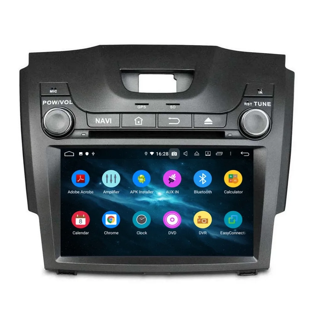 Sale 4GB RAM Octa Core Android 9.0 Car Audio DVD Player for Chevrolet S10 Isuzu D-Max 2013 2014 Radio GPS 4G WIFI Bluetooth USB DVR 3
