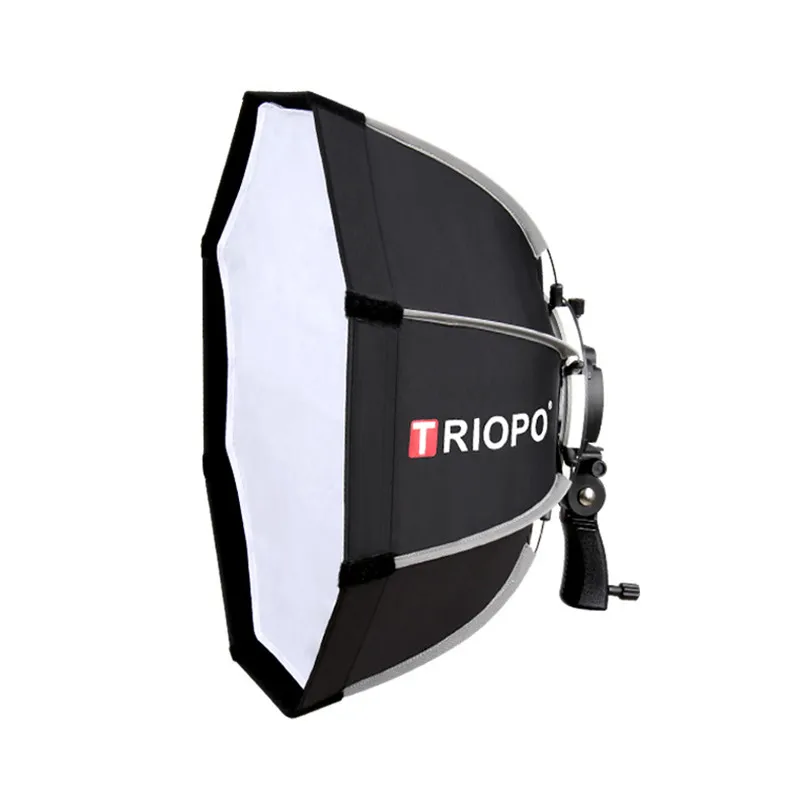 Портативный уличный восьмиугольный зонт софтбокс TRIOPO 55 см для Godox V860II TT600 TT685 YN560 III
