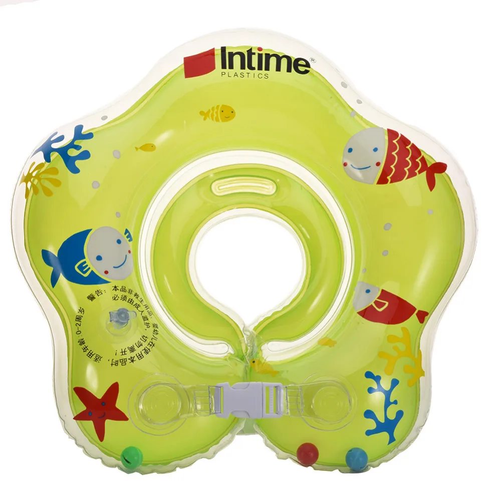 Надувной круг двойная независимая конструкция подушки безопасности надувные колеса круг плавательный хомут для шеи кольцо для детского плавания