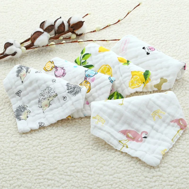 2pcs Pack 30*30cm 100% Cotton Towel Gauzel Washcloth Newborn Baby Stuff Nursing Accessories Boys Girls Towel