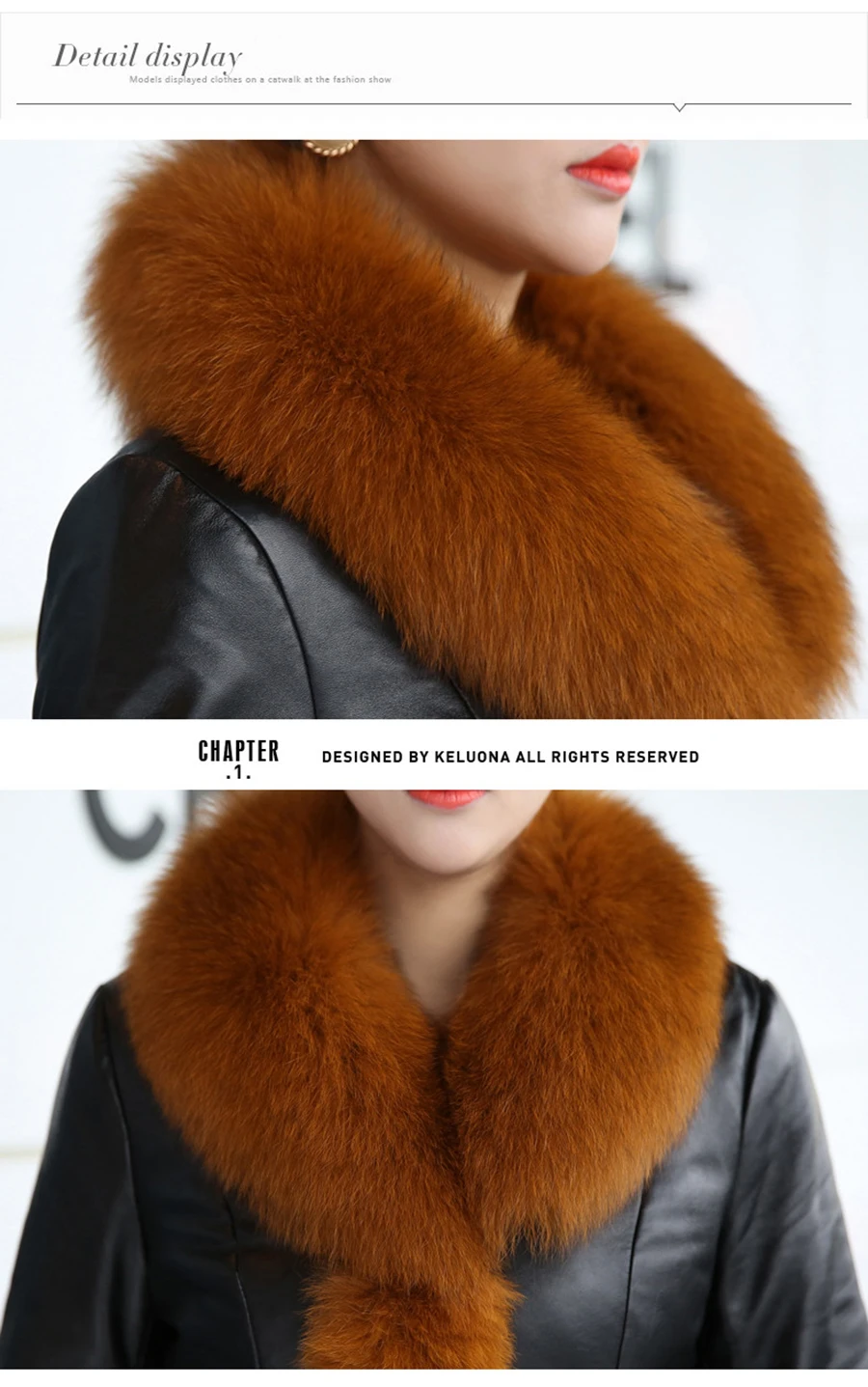 Plus Size 6XL Winter Faux Fur Coat Elegant Women Thicken Warm Outwear Party Overcoat Jacket Top Quality Imitation Fox Fur Collar (12)