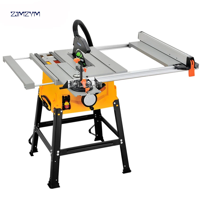 10 inch Woodworking Table Saw Wood Carving Cutting Machine Circular Blade Working Power Tools Panel Dust-free Machine For Sawing