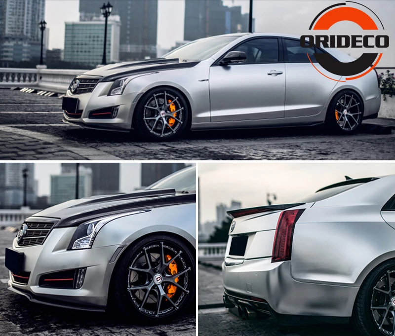 silver matte metallic car vinyl wraps 5