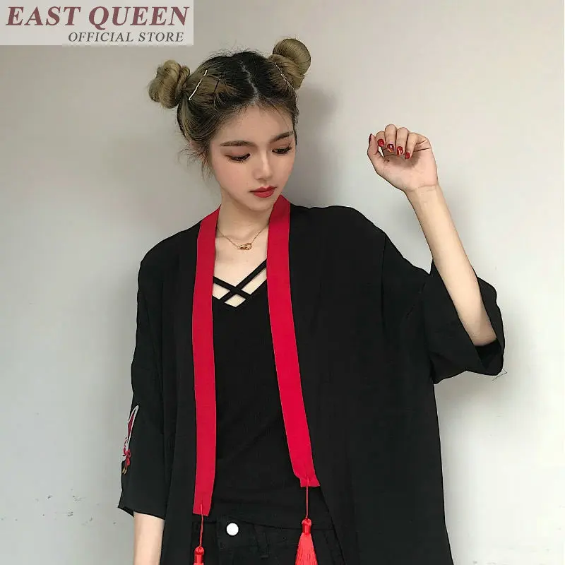Summer women blouse and tops women long sleeve cardigan kimono cardigan hot sale traditional japanese kimonos FF563 A