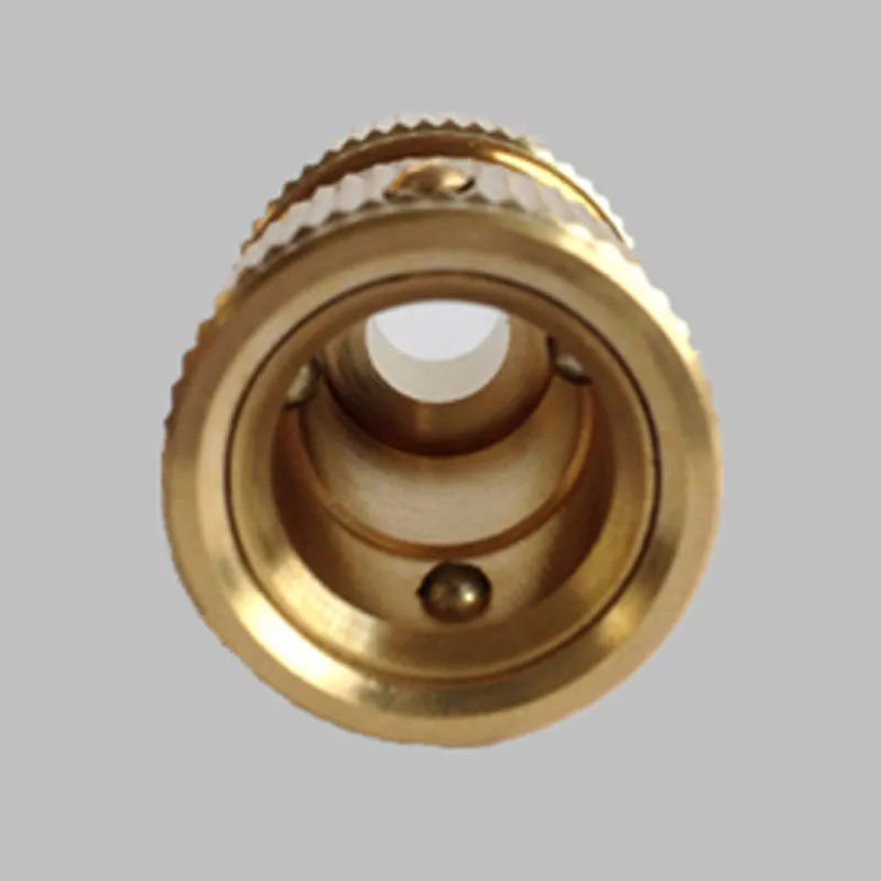 10 Type 3/4" Threaded Brass Hose Tap Connector Garden Water Pipe Adaptor Brass Hose Tap Connector