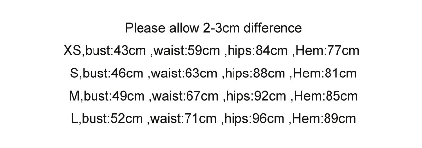 Size Confirm