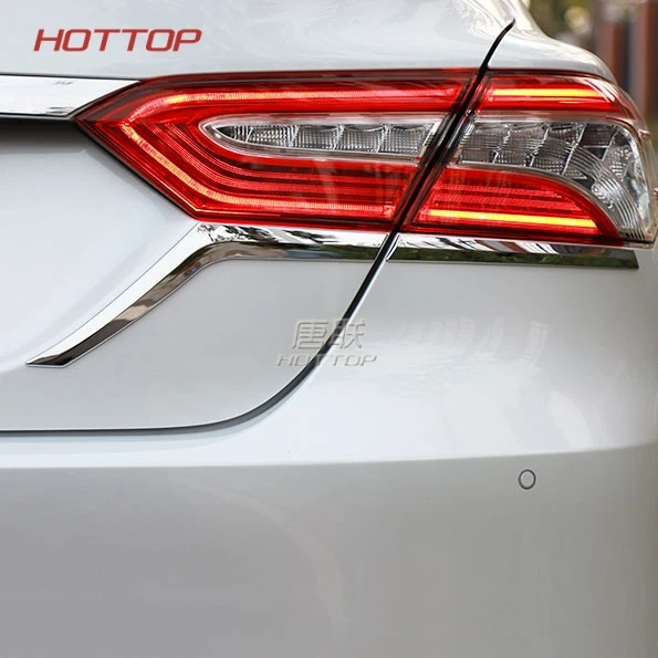 Для Toyota Camry XV70- хромированный задний светильник, задний светильник, Накладка для бровей, век, ободок, украшение для автомобиля