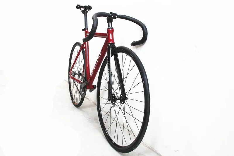 Crosstar Tyrans T2 Serat Karbon Track Sepeda Fixie Fixed Gear