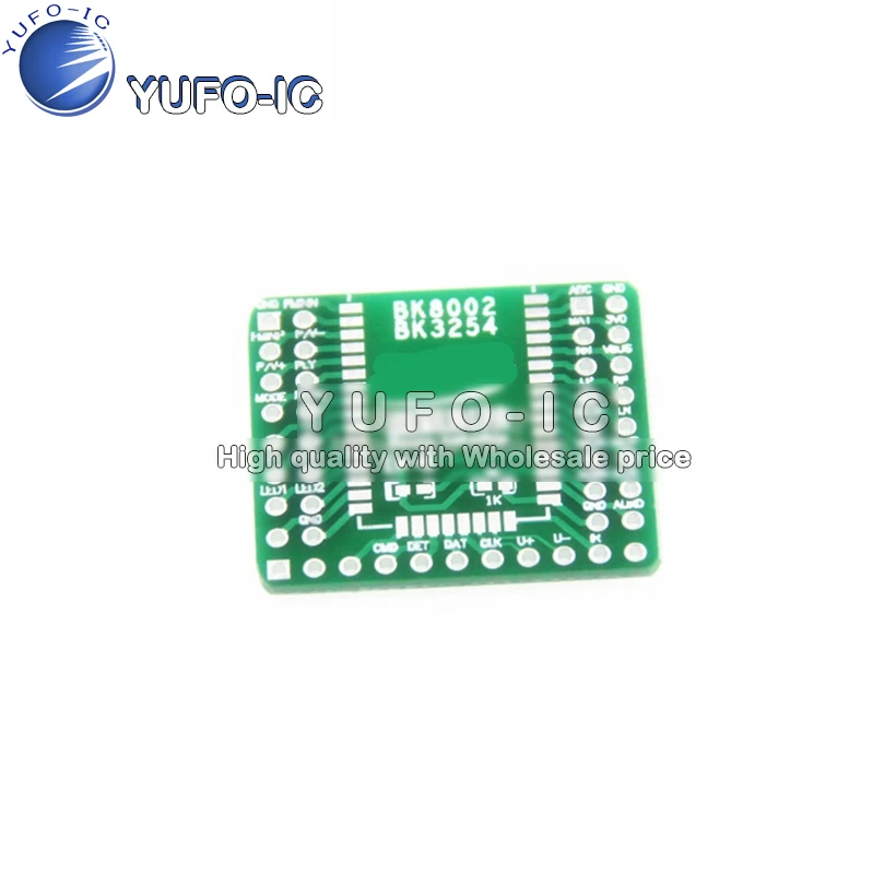 (Пустая плата) Bluetooth-совместимый аудио модуль BK8000L плата адаптера Размер 2.2x2.9cm |