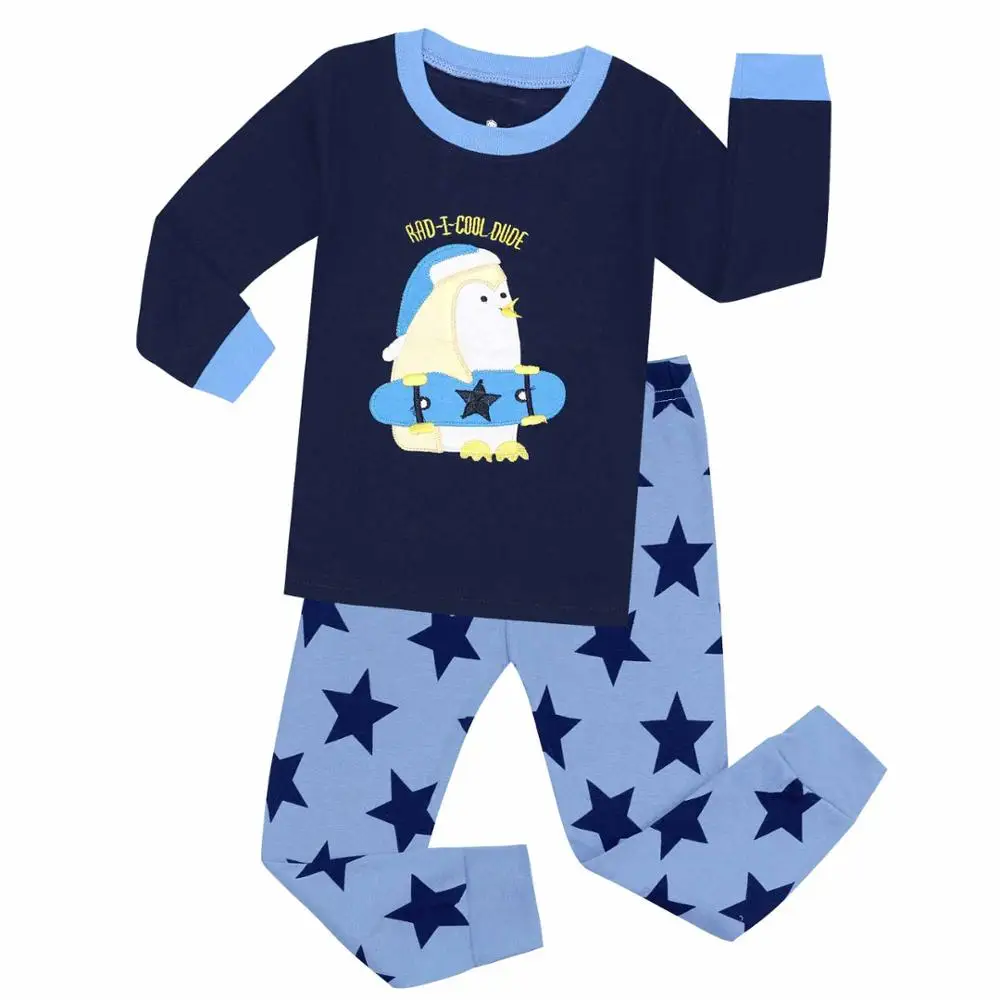 Пижама в виде кролика для девочек; комплекты пижам с космическим кораблем для мальчиков; хлопок; детская одежда с длинными рукавами; детская одежда - Цвет: H26