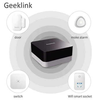 

Geeklink Smart Home IR RF Signal IOT Repeater Extension Branch Extend Universal Intelligent Remote Controller work with Thinker