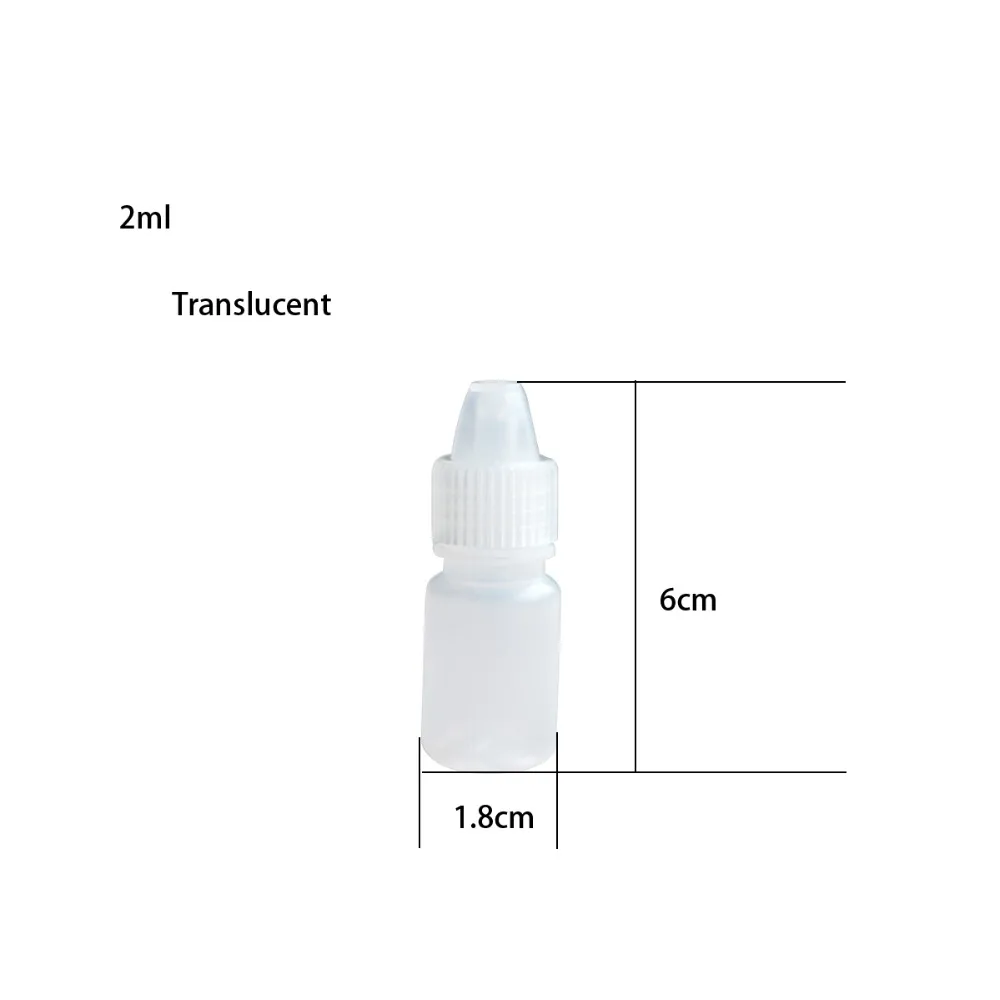 5000 шт. Портативный Пластик пустой полезные податливый капельницы Бутылочки глаз жидкости недоступном для детей Кепки тонкий кончик