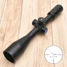 Discovery VT-3 6-24X50 SF White Leters  Mil Dot Rangefinder Hunting Riflescope Sniper Gear Long Eye Relief  Scope For Airsoft