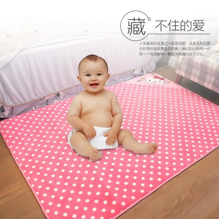 

1300*1950CM Hello Kitty Carpet For Living Room Rugs And Carpets Bathroom Carpet Child Decor Bedroom Home Rug Carpeted Floor Mats