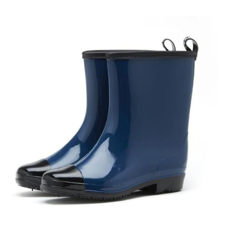 women boots Mixed Colors Rain Boots Women Waterproof Water Shoes Woman Rainboots Slip-on botas mujer Warm Sock rain sy413 |