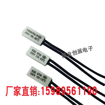 

10pcs/Temperature control switch KSD9700 50 Degrees Celsius Ceramics Normally closed N.C/Normally open N.O 10A/250V