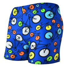 Мужские велосипедные плавки с принтом пуш-ап пляжный купальник с низкой талией мужские плавки-боксеры шорты для пляжа