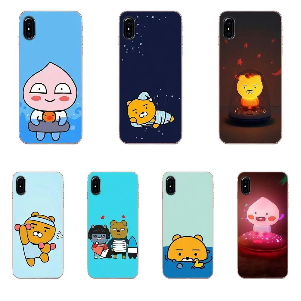 

For Apple iPhone X XS Max XR 4 4S 5 5C 5S SE 6 6S 7 8 Plus High Quality Cartoon Funny Cocoa Friend