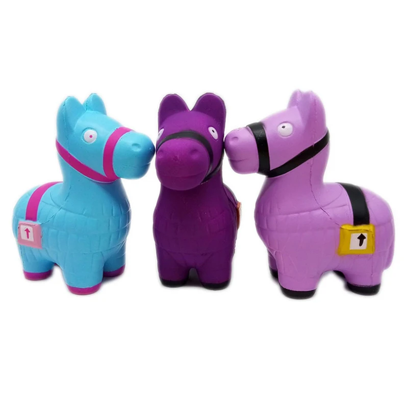 Greatest  New Cute Alpaca Squishy Slow Rising Simulation Animal Soft Squeeze Toy Stress Relief Toys Fun Colle