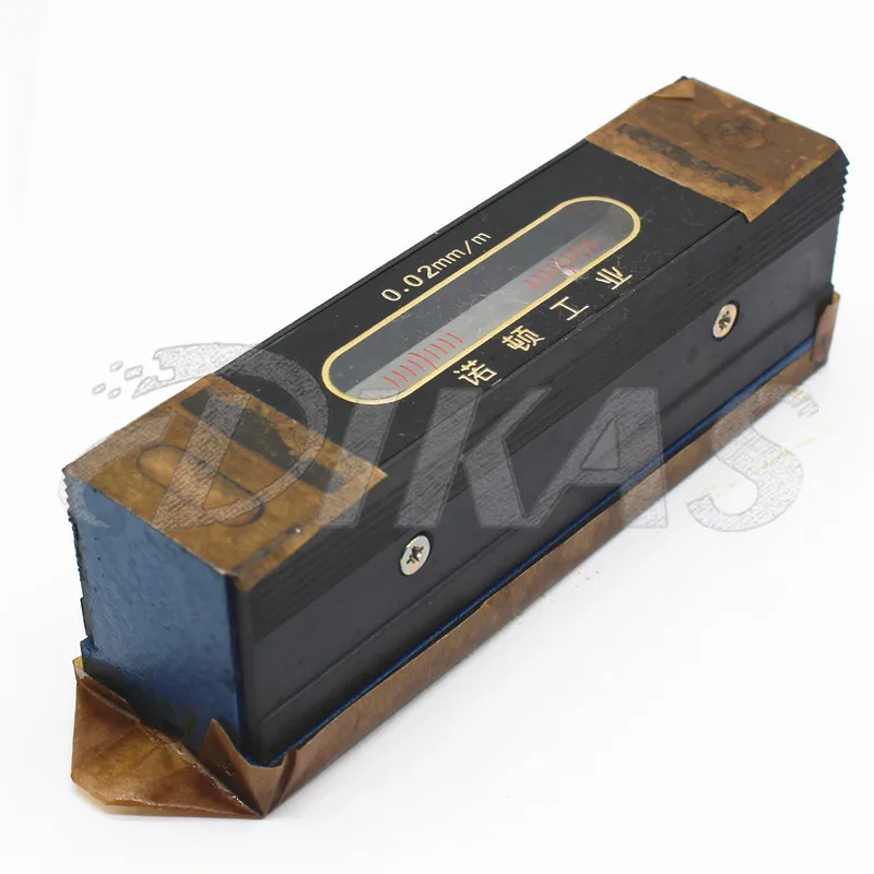 

1pcs 100mm 150mm High Accuracy Metal Spirit Level Bubble Long Strip Metal Level Measuring Instrument Accuracy 0.02mm/m