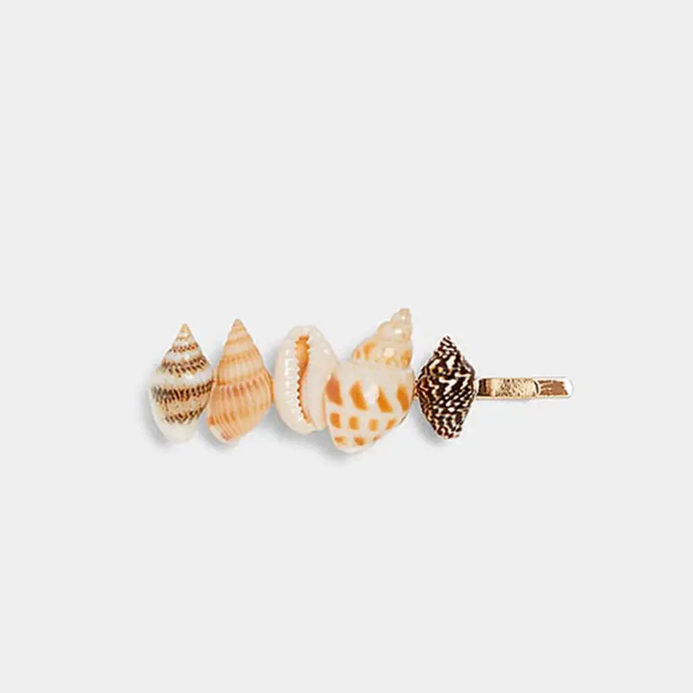 Женские Висячие серьги JUST FEEL в богемном стиле с морской раковиной, золотые серьги в металлической оболочке,, летние пляжные ювелирные изделия