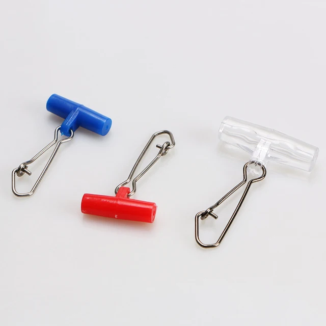S M L Fishing Rig Sinker Holder Clip Snap Weight Slider Saltwater Free Running Rig Bank Fishing