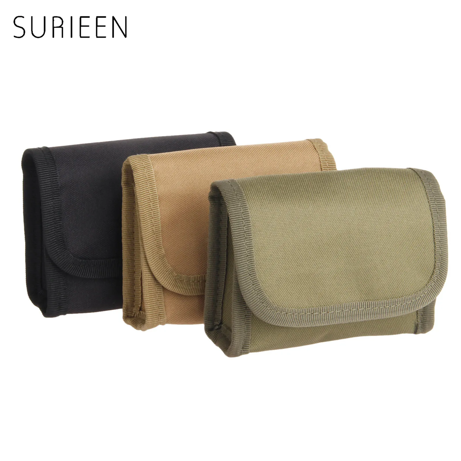 

SURIEEN Tactical Military Molle 10 Round Shotshells Ammo Shells Holder Gun Reload Mag Magazine Pouches Hunting Bags Pack Holster