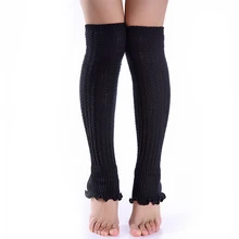 Модные многофункциональные вязаные зимние теплые Лодыжка колено твист Гетры длинные перчатки для женщин дамы 0338
