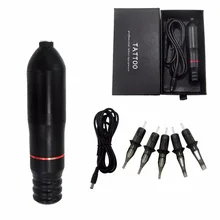 Татуировка роторная ручка Гибридный Перманентный макияж тату машина Мощный Тихий мотор татуировки чернила татуировки Поставки