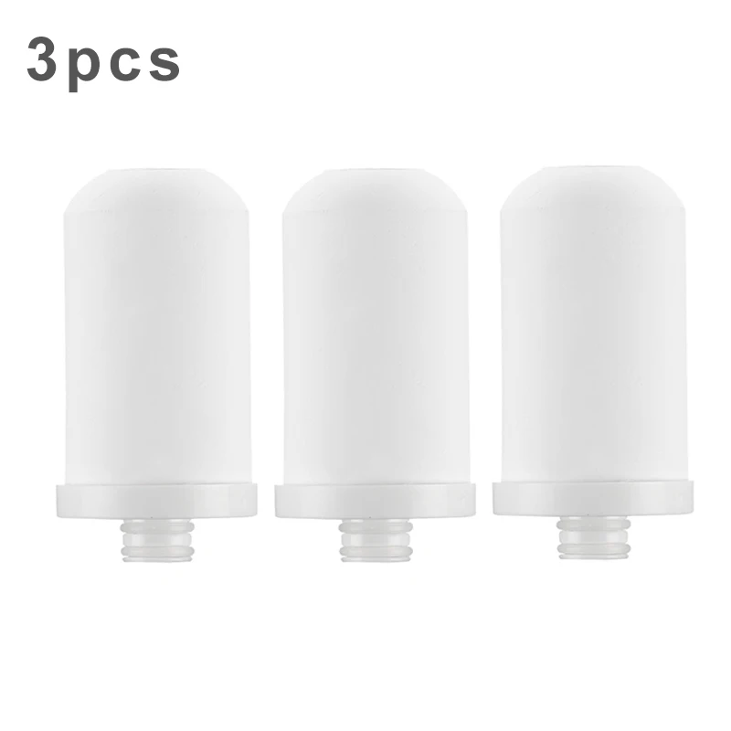 3Pcs/Lot Kitchen Ceramic Activated Carbon filter Cartridge Remove Water Contaminants Alkaline Water For Faucet Tap Water Filter