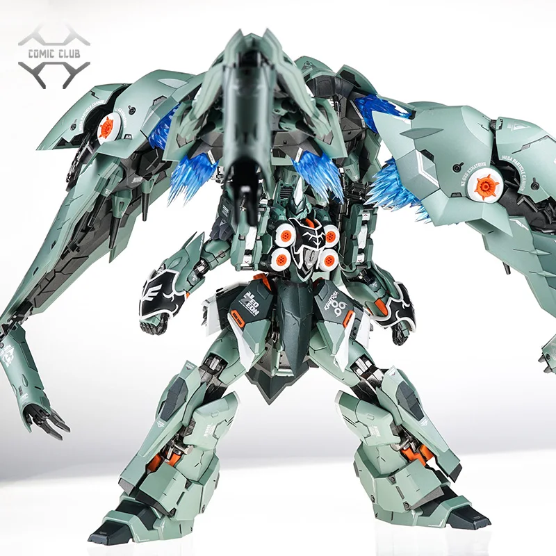 Стальная фигурка комиксного клуба MB metalbuild 1/100 из сплава кшатрия аниме Единорог