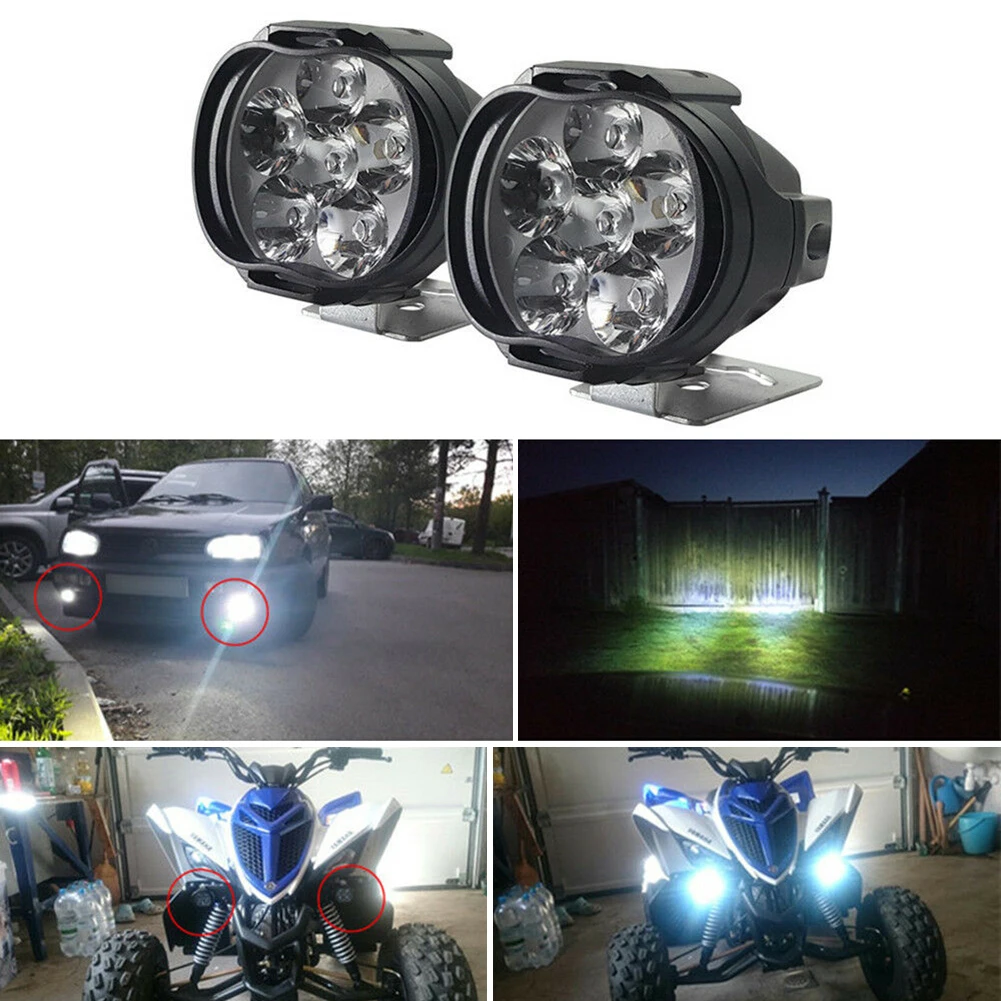 

2 Pcs Car Motorcycle Waterproof External Lights Fog Light Headlight Lamp Tuning Car Universal LED Bar Work Light Spotlight Lamp