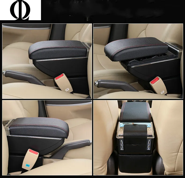 

2018 New Leather Car Armrest Pad Universal Auto Armrests Car Center Console Arm Rest Seat Box Pad Vehicle Protective Car Styling