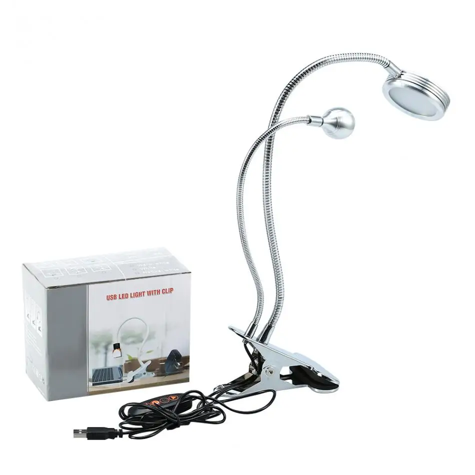 

2 in 1 Adjustable USB Tattoo Lamp Permanent Makeup Lamp Microblading LED Light Beauty Salon Eyelash Manicure Tattoo