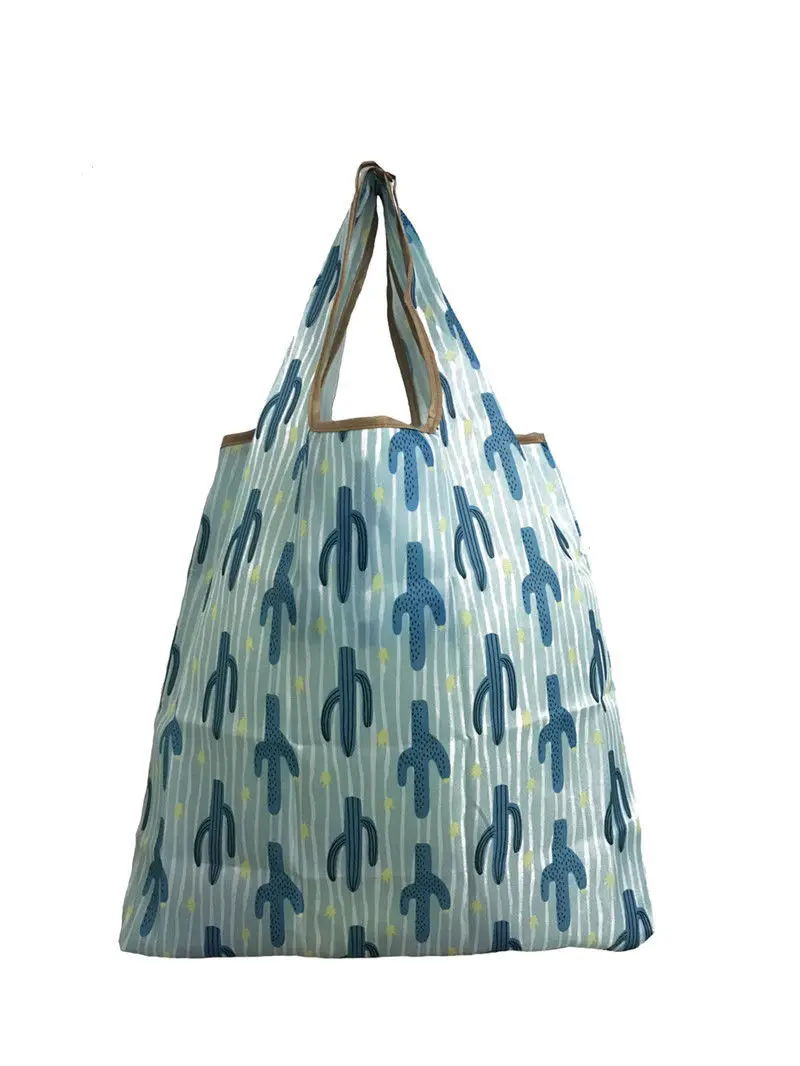 Новые модные Складные Многоразовые Эко сумка для покупок складные сумки Удобные сумки для хранения большой емкости - Цвет: C